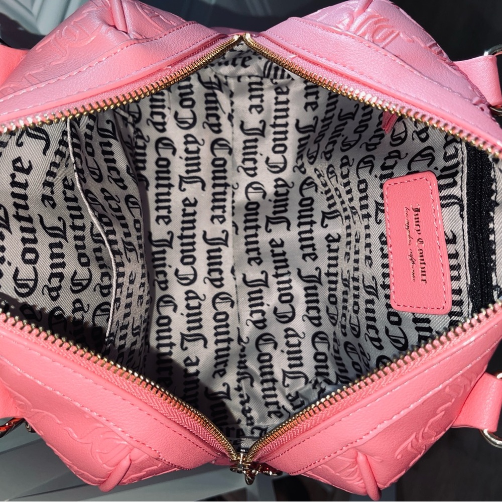 Juicy Couture Pink Satchel and Pouch Set - Picture 12 of 14